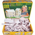 Jouet de construction en bois Walachia Vario Massive 209 pièces