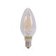 Ampoule flamme LED filament 5W E14 lisse