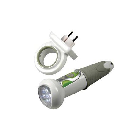 Lampe torche à leds à recharge par induction magnétique