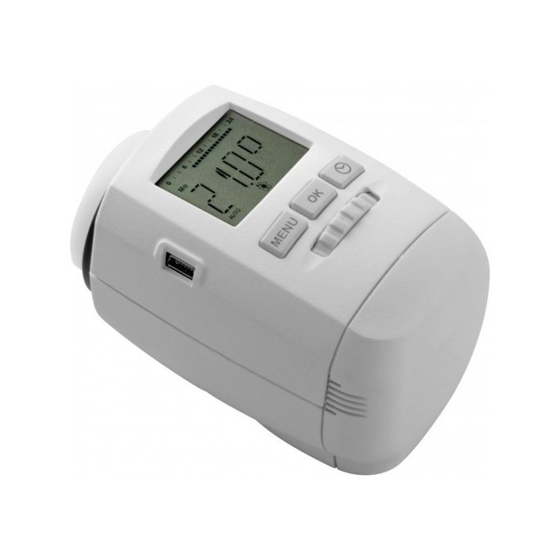 Vanne thermostatique électronique programmable USB Chacon Danfoss.