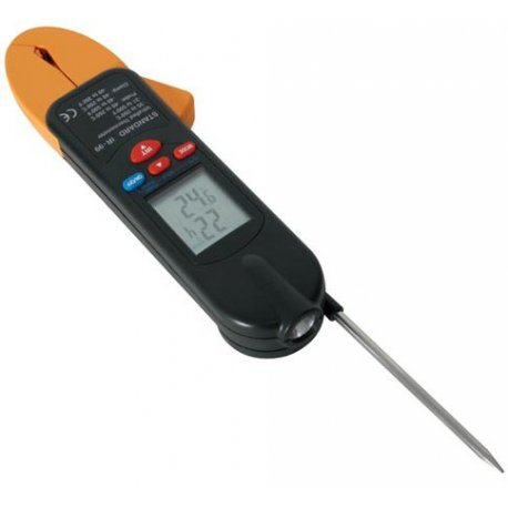 Thermomètre DVM99 de contact, infrarouge et sonde liquide