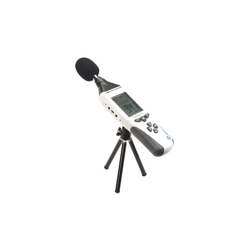 Sonomètre enregistreur de données - dBa dBC - USB professionnel DEM202