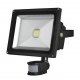 Projecteur de jardin LED Epistar 30W Capteur IR LEDA3003CW-BP